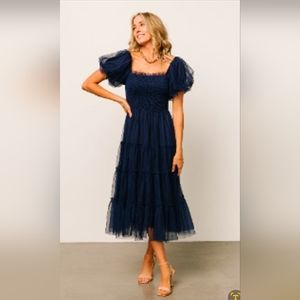 Baltic Born Liv Tulle Midi Dress Size Large